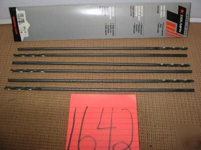 Triumph high speed steel drill bits extra length 13/64