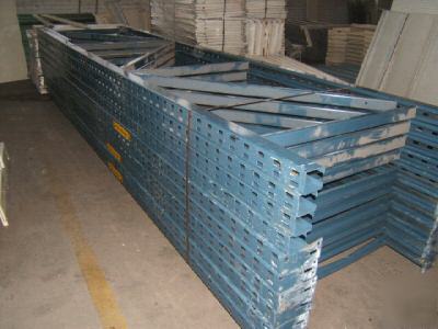 9 sections 14'h pallet racks racking t-bolt