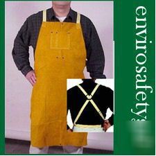 Leather bib apron welding farrier blacksmith shop 48