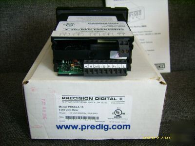 New precision digital panel meter 0-200 vdc meter 