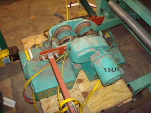 P & h 2 ton hoist 16' lift 14 fpm