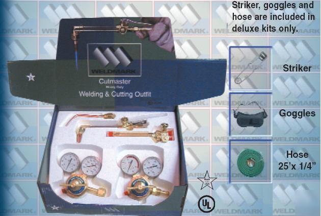 Cutting/welding kit heavy duty weldmark by victor