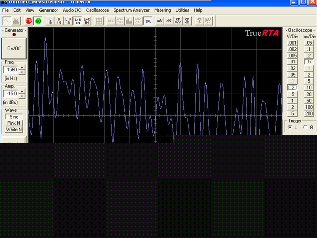 Db sound meter spl rta spectrum analyzer oscilloscope 
