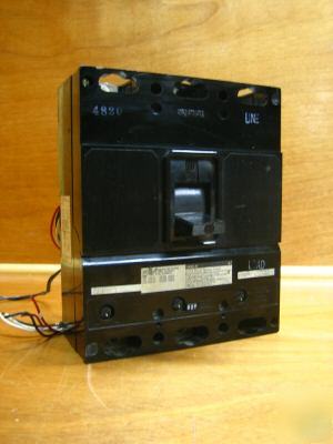 Gould ite circuit breaker JL3-F400 JL3 250 amp trip