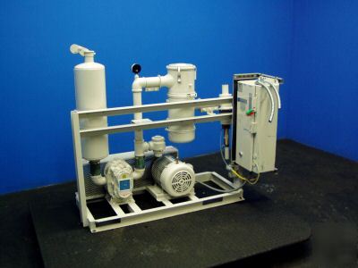 Novatec regenerative 5HP vacuum pump power system