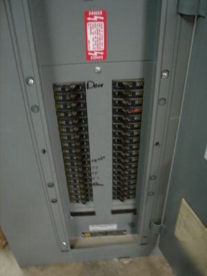Square d lighting / breaker panel nqod bolt in