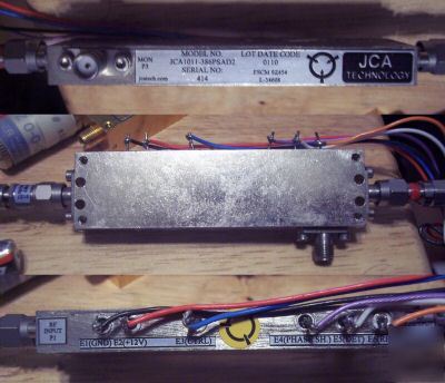 Jca 5.5 TO13.5 ghz microwave power amplfier 