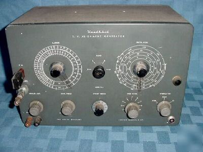 Heathkit ts-4A tv television alignment generator