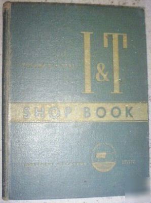 I &t shop book 1951 implement & tractor deere case