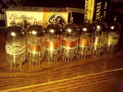 (seven) nos and matching type 5879 tubes beautiful 