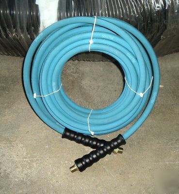 100FT 3/8 x 4000 psi pressure washer hose blue nonmark 