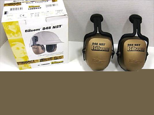 Bilsom 848 nst hardhat/helmet mounted earmuffs 30 db