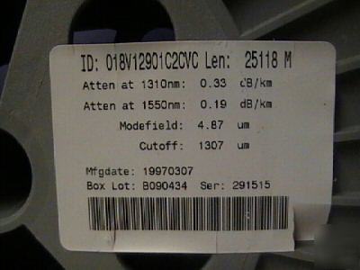 Lucent bare (smf-28) otical fiber 25KM ,special