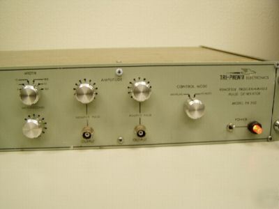 Tri-phenix electronic pulse generator model PX202