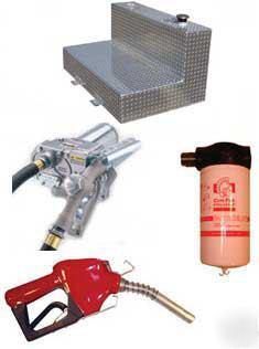 100 gallon fuel transfer tank & gpi pump package