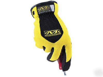 Mechanix fast fit yellow