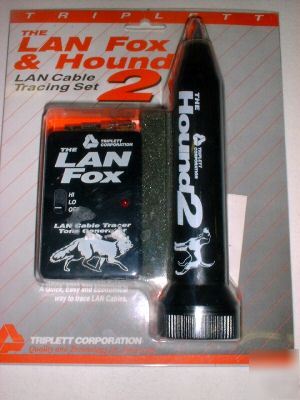 Triplett 3248 fox & hound 2 lan cabletracing set nos 