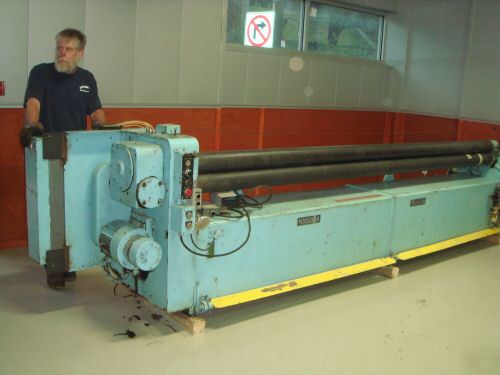 12FT. 16-18GA. niagara initial type bending roller used