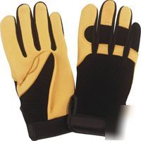 Diamondback blt-102-l deerskin palm glove large