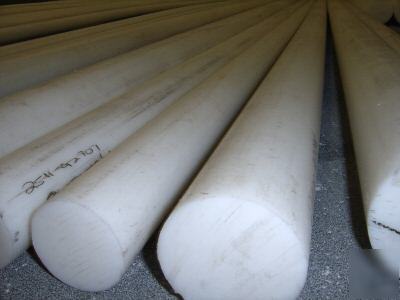 Natural acetal delrin rod 3.5