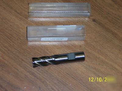 New - hss center cutting end mill / end mills 4 fl 3/4