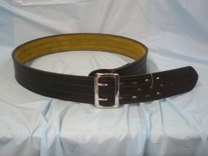 New safariland duty belt suede lined double buckle SZ30