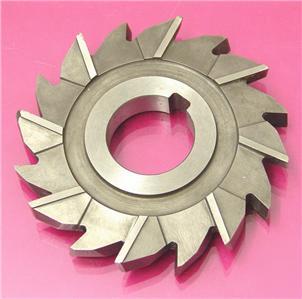 Utd 4 x 1/2 x 1-1/4 staggered tooth side milling cutter