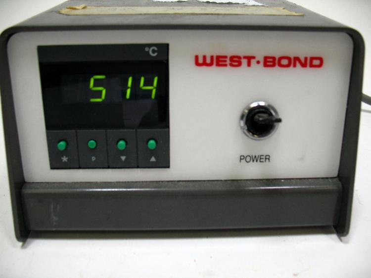 West bond model 1200C digital temperature meter box