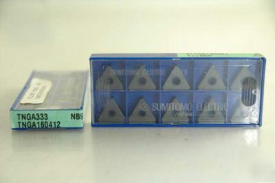 100 - sumitomo carbide inserts TNGA333 unused surplus