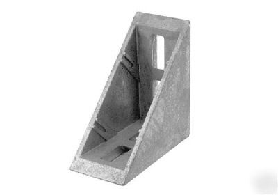 8020 t slot zinc die cast corner bracket 45 s 14103 n