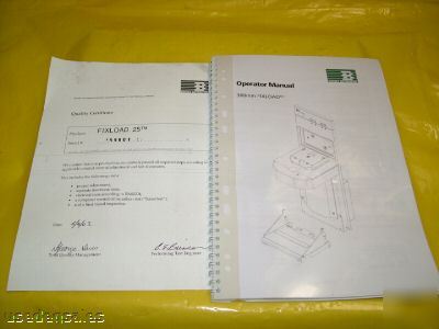 Brooks automation 300MM fixload 25 load port