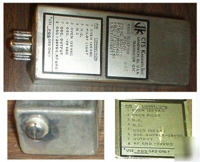 Cts ocxo 43.3333 mhz frequency standard 