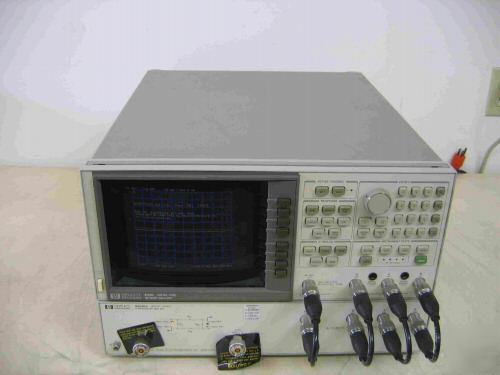 Hp 8753C network analyzer 3 ghz w/ 85046A s-parameter