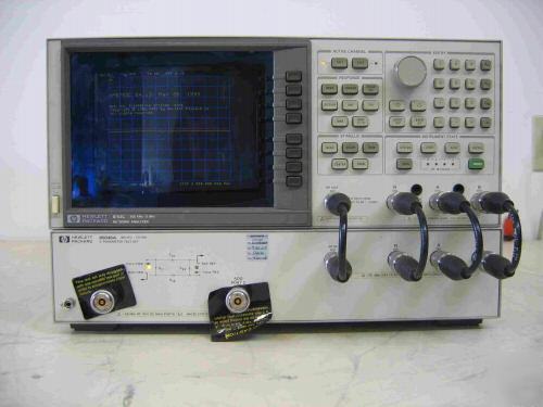 Hp 8753C network analyzer 3 ghz w/ 85046A s-parameter