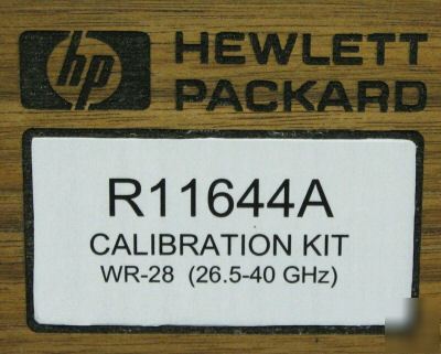 Hp / agilent R11644A wr-28 calibration kit, 26.5-40 ghz