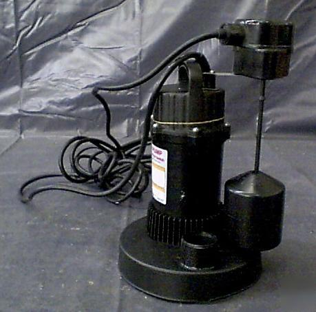 1 hp vertical float sump pump fully submersible