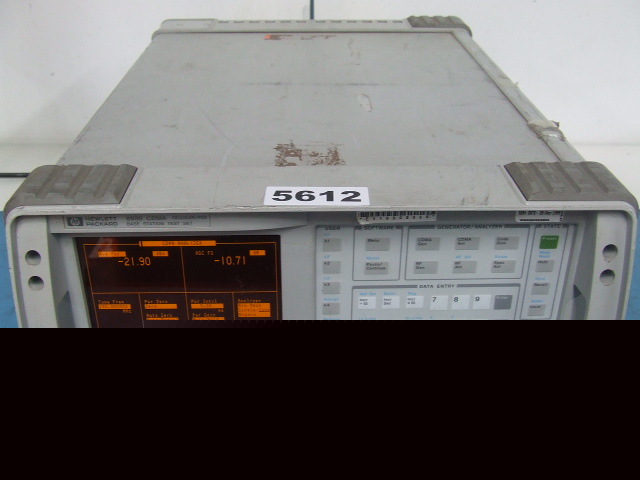 Hp 8935 E6380A cdma cellular pcs base station test set