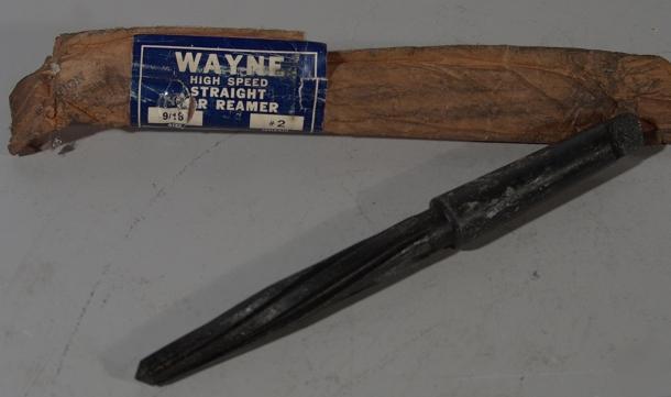 Wayne high speed straight car reamer 9/16