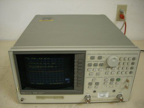 Hp (agilent) 8753D network analyzer 6 ghz *opt. 002/006