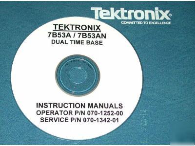 Tektronix 7B53A service manual