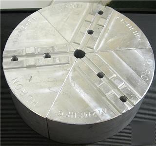 3 huron A12MEHFG aluminum pie jaws for 12