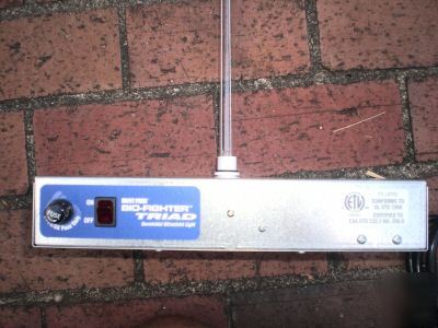 Bio-fighter ultraviolet light system heat/air disinfect