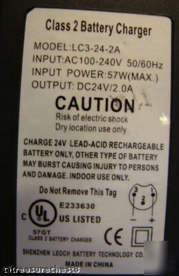 Class 2 battery charger LC3 24 2A #23