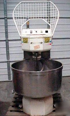 Rondo model 60 gallon cap. 220 mixer 208 volt 26 amp