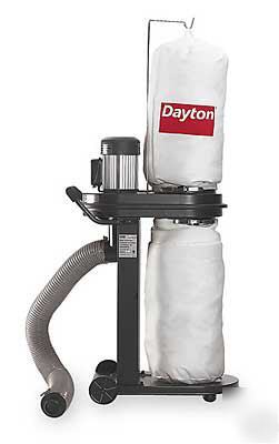 Single stage portable dust collector