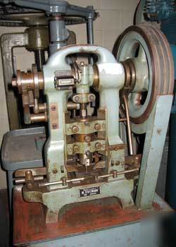 Stutzmann swiss 2 ton industrial press with feeder 