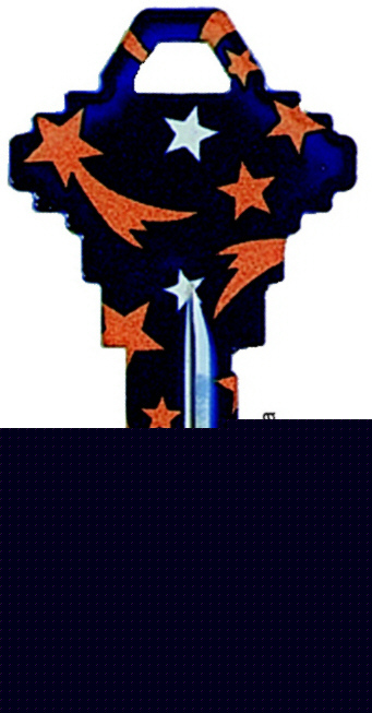 Schlage lock color key blank blanks SC1 - shooting star