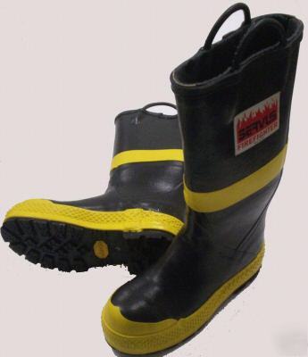 Servus 1492 rubber firefighting boot 5-medium