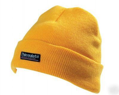 Yoko hi vis yellow thinsulate hat hi viz - adult