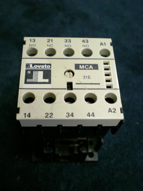 Lovato contactor mca